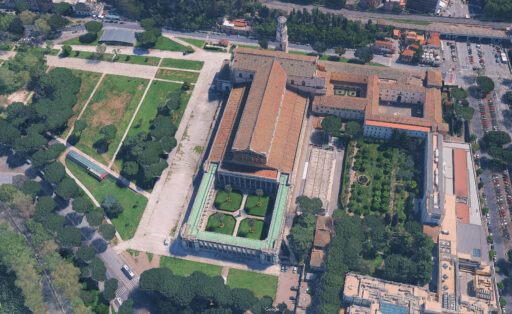 Basilica di San Paolo fuori le Mura. Aerial Maps