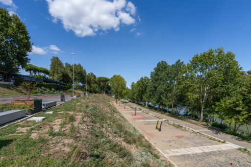 Parco di Affaccio sul Tevere Foro Italico a Roma. Fotografie di Archweb.com