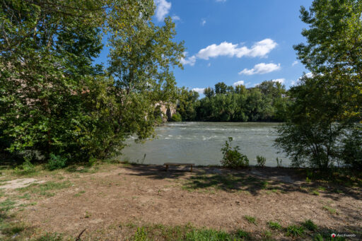Parco d'affaccio fluviale Oasi di Ponte Milvio. Fotografie Archweb.com