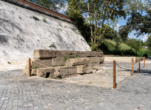 Parco d'affaccio fluviale Oasi di Ponte Milvio. Fotografie Archweb.com