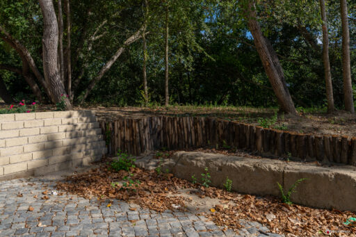 Parco d'affaccio fluviale Oasi di Ponte Milvio. Fotografie Archweb.com