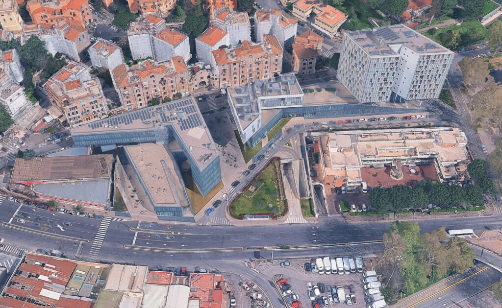 Città del Sole - Roma. © Google Maps