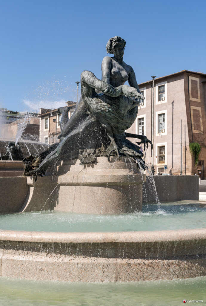 Fontana delle Naiadi a Piazza della Repubblica a Roma. Fotografie © M.S. Archweb.com