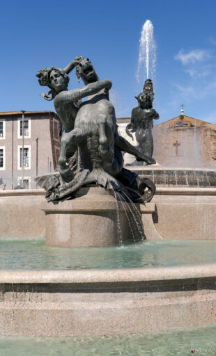 Fontana delle Naiadi a Piazza della Repubblica a Roma. Fotografie © M.S. Archweb.com