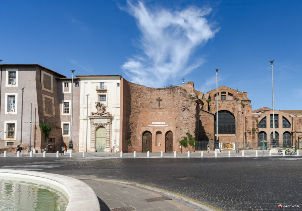 Fontana delle Naiadi a Piazza della Repubblica a Roma. Fotografie © M.S. Archweb.com