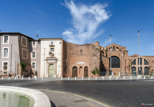Fontana delle Naiadi a Piazza della Repubblica a Roma. Fotografie © M.S. Archweb.com