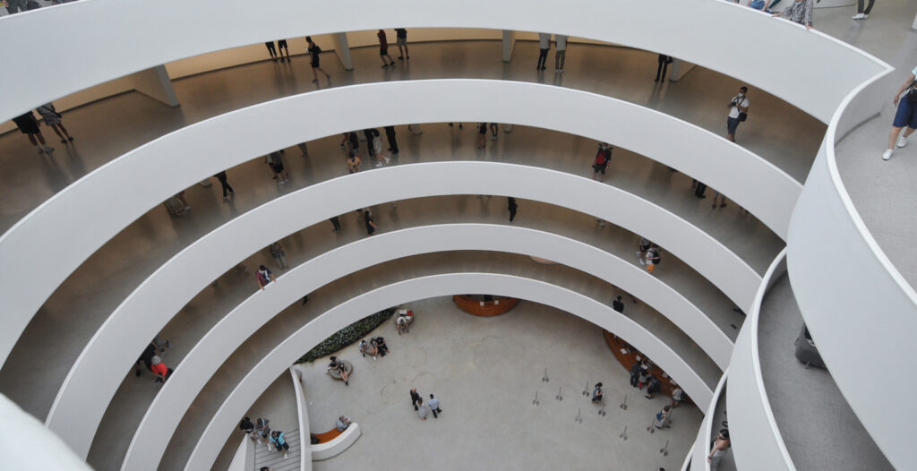 NEW YORK, USA - Guggenheim Museum designed by Frank Lloyd Wright. Photo by Silvia Crisman