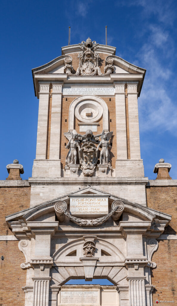 Porta Pia ultima opera di Michelangelo. Archweb.com Fotografie