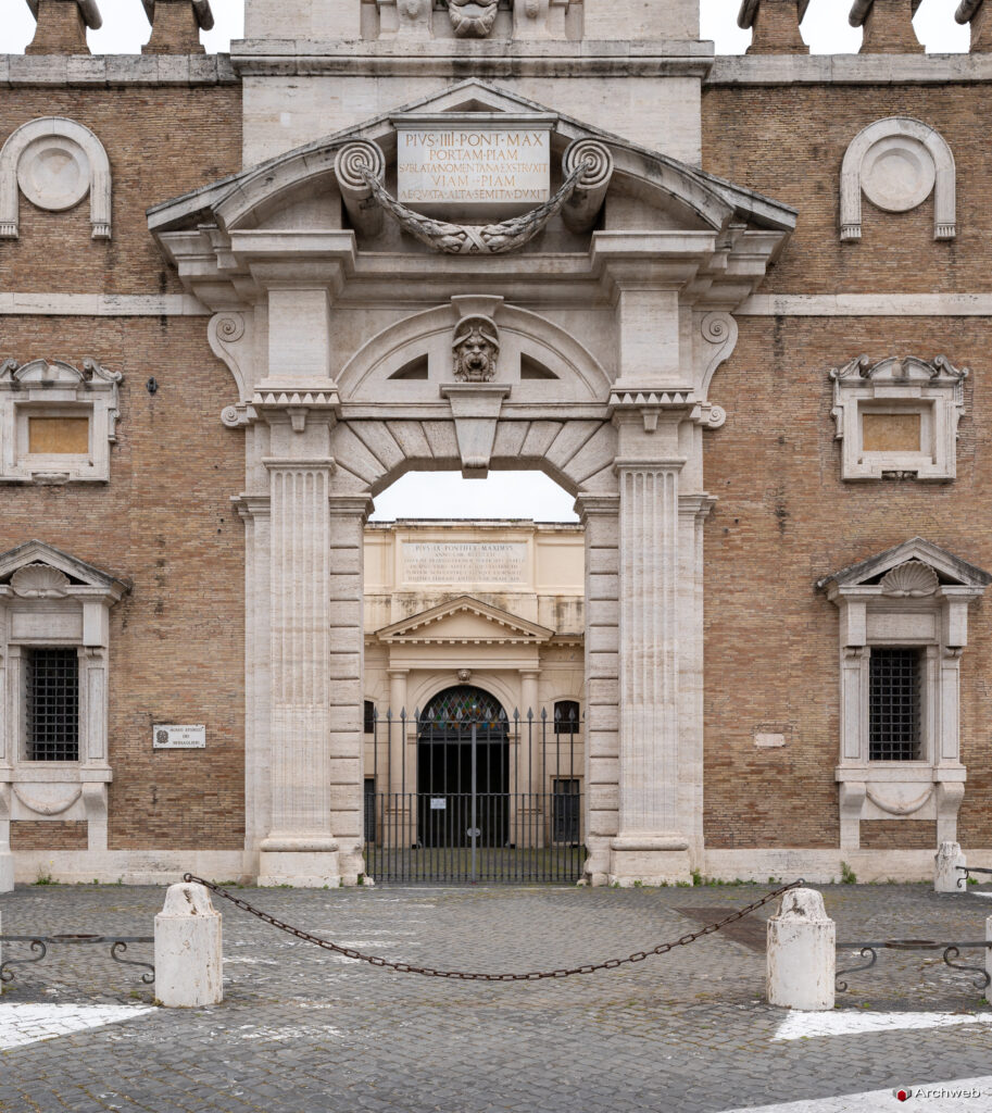 Porta Pia ultima opera di Michelangelo. Archweb.com Fotografie