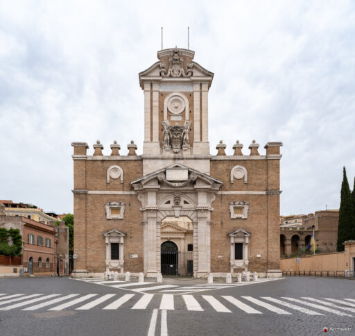 Porta Pia ultima opera di Michelangelo. Archweb.com Fotografie