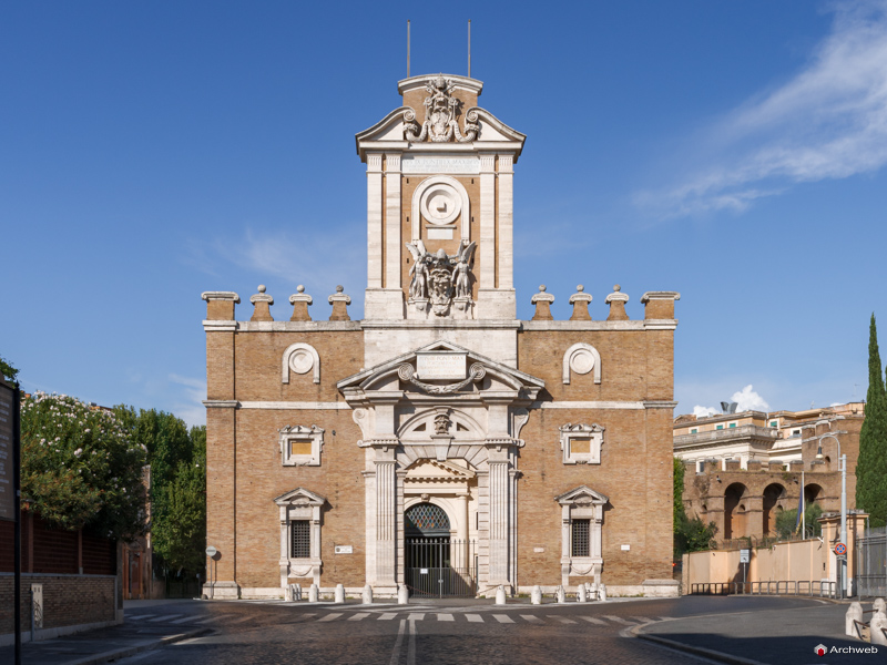 Porta Pia ultima opera di Michelangelo. Archweb.com Fotografie
