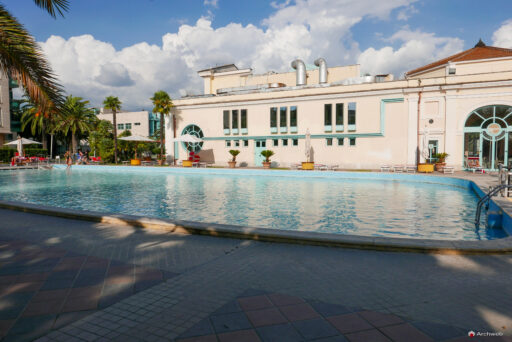 Le Terme di Roma – Acque Albule a Tivoli. Fotografie © Archweb.com
