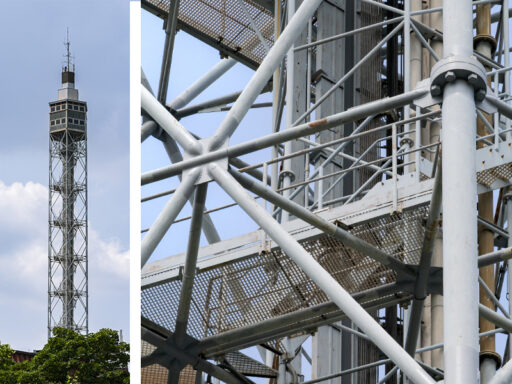 Torre Branca a Milano progetto di Gio Ponti