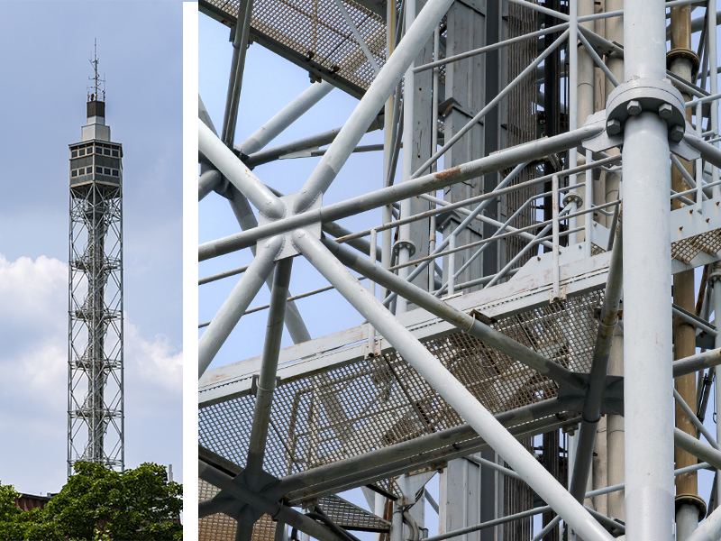 Torre Branca a Milano progetto di Gio Ponti