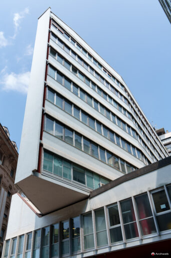Complesso Corso Italia a Milano. Progetto di Luigi Moretti. Fotografie © Archweb.com