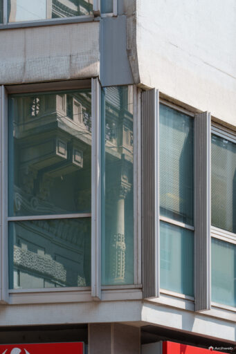 Complesso Corso Italia a Milano. Progetto di Luigi Moretti. Fotografie © Archweb.com