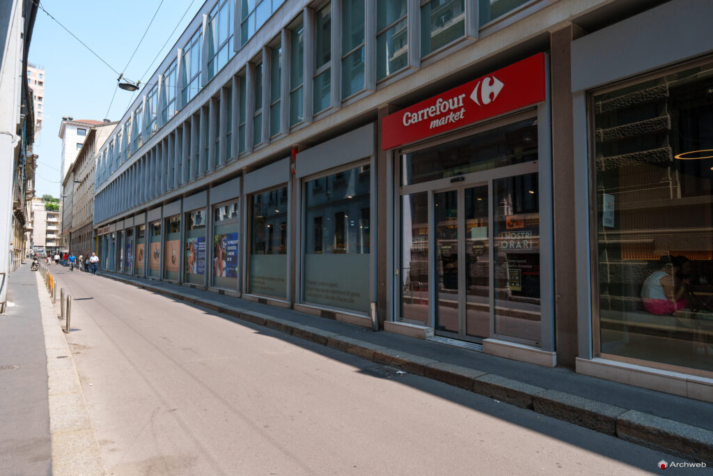 Complesso Corso Italia a Milano. Progetto di Luigi Moretti. Fotografie © Archweb.com