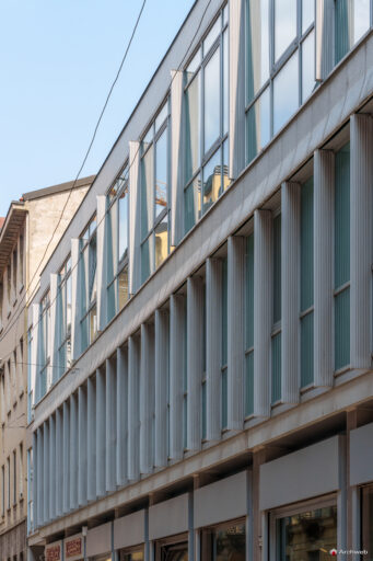 Complesso Corso Italia a Milano. Progetto di Luigi Moretti. Fotografie © Archweb.com
