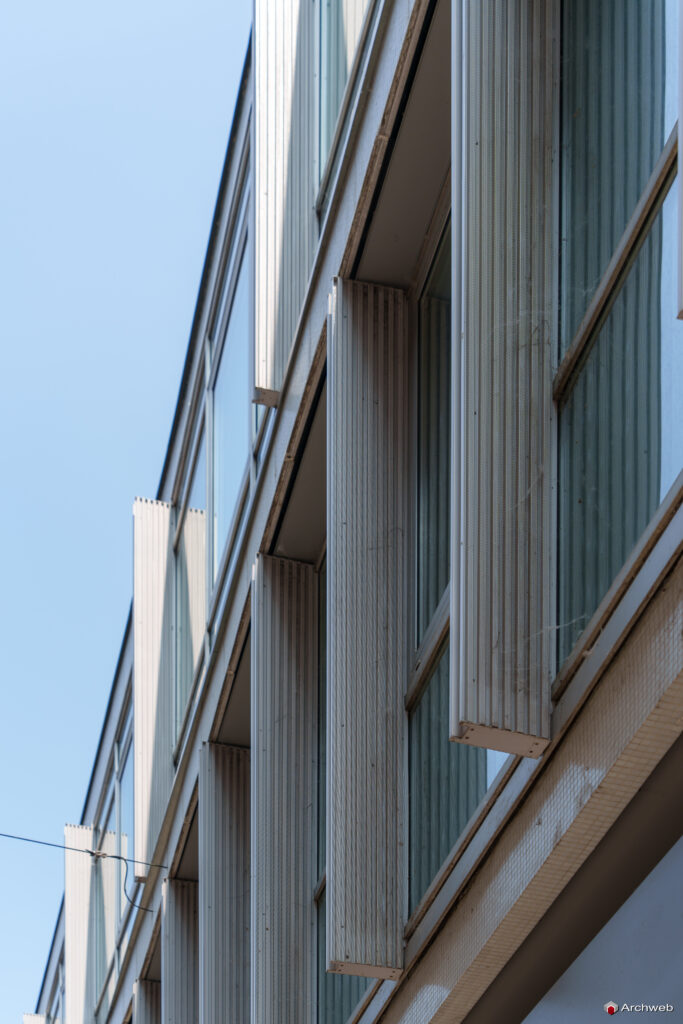 Complesso Corso Italia a Milano. Progetto di Luigi Moretti. Fotografie © Archweb.com