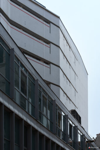 Complesso Corso Italia a Milano. Progetto di Luigi Moretti. Fotografie © Archweb.com