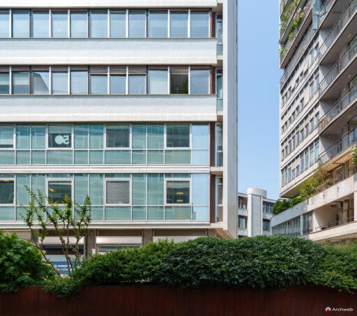 Complesso Corso Italia a Milano. Progetto di Luigi Moretti. Fotografie © Archweb.com