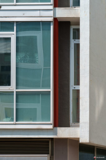 Complesso Corso Italia a Milano. Progetto di Luigi Moretti. Fotografie © Archweb.com