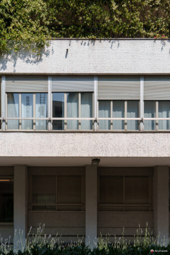 Complesso Corso Italia a Milano. Progetto di Luigi Moretti. Fotografie © Archweb.com