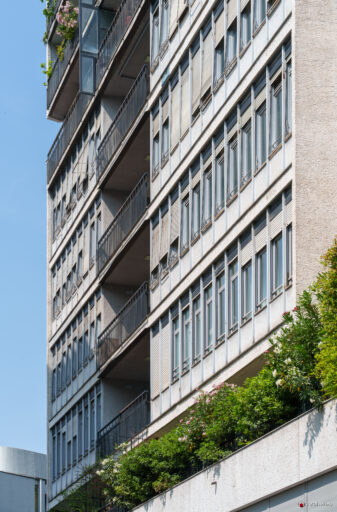 Complesso Corso Italia a Milano. Progetto di Luigi Moretti. Fotografie © Archweb.com