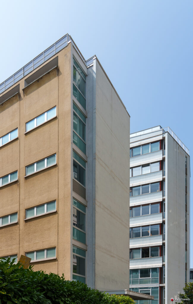 Complesso Corso Italia a Milano. Progetto di Luigi Moretti. Fotografie © Archweb.com