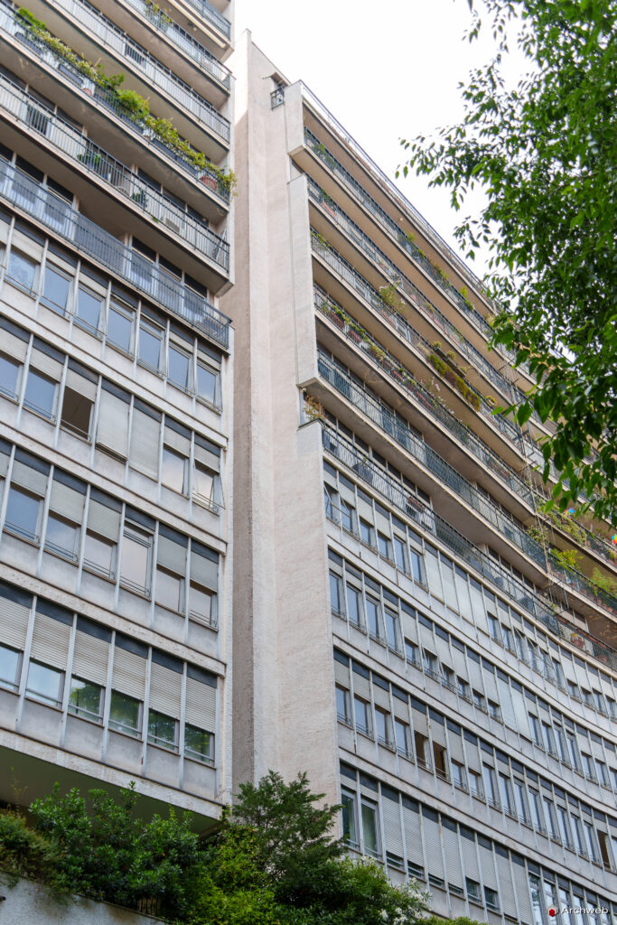 Complesso Corso Italia a Milano. Progetto di Luigi Moretti. Fotografie © Archweb.com