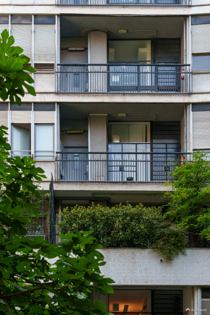 Complesso Corso Italia a Milano. Progetto di Luigi Moretti. Fotografie © Archweb.com
