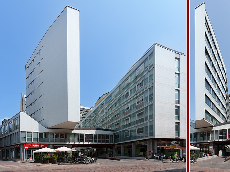 Complesso Corso Italia a Milano. Progetto di Luigi Moretti. Fotografie © Archweb.com
