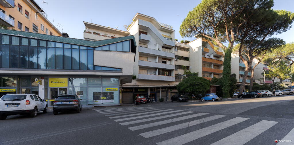 Il Complesso residenziale Belsito progettato da Ugo Luccichenti rappresenta un’importante esperienza nell’architettura residenziale romana.