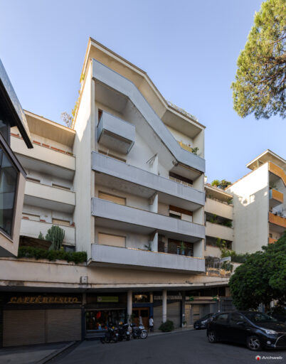 Il Complesso residenziale Belsito progettato da Ugo Luccichenti rappresenta un’importante esperienza nell’architettura residenziale romana.
