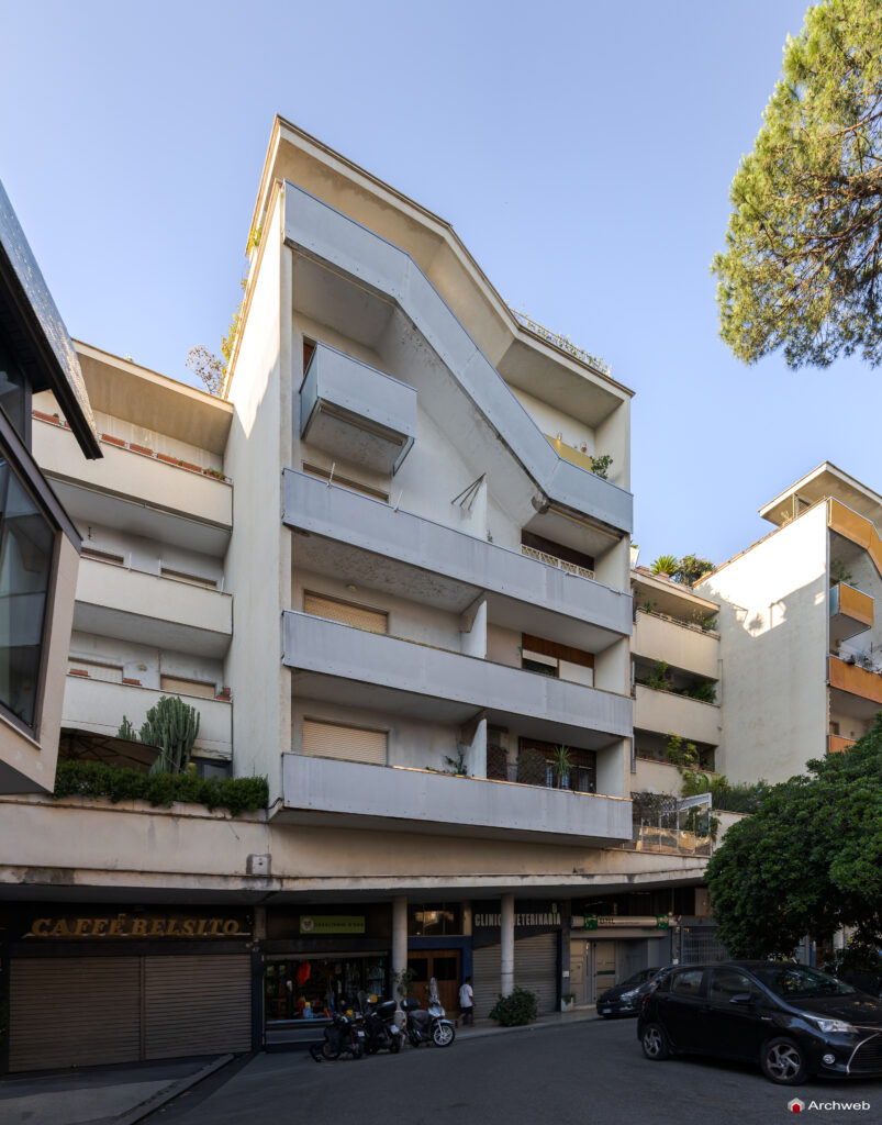 Il Complesso residenziale Belsito progettato da Ugo Luccichenti rappresenta un’importante esperienza nell’architettura residenziale romana.