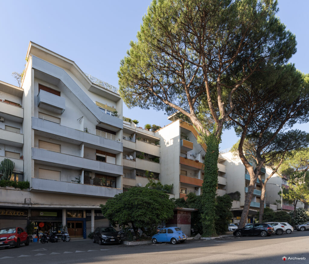 Il Complesso residenziale Belsito progettato da Ugo Luccichenti rappresenta un’importante esperienza nell’architettura residenziale romana.