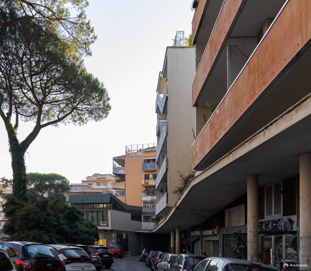 Il Complesso residenziale Belsito progettato da Ugo Luccichenti rappresenta un’importante esperienza nell’architettura residenziale romana.