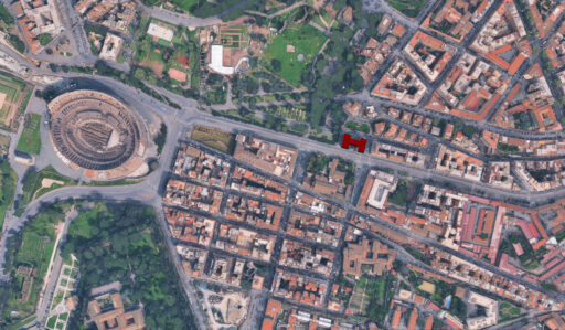 Hotel Delta in via Labicana a Roma progettato dall'arch. Giuseppe Perugini