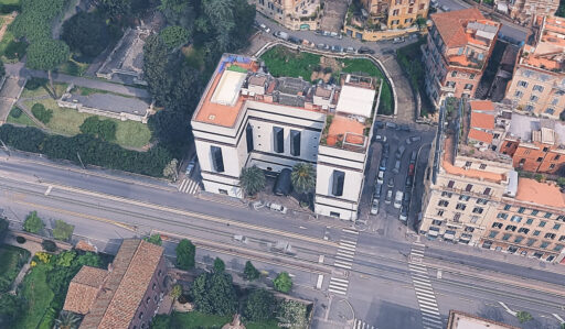 Hotel Delta in via Labicana a Roma progettato dall'arch. Giuseppe Perugini
