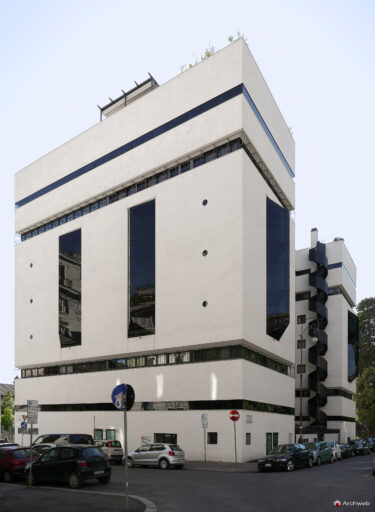 Hotel Delta in via Labicana a Roma progettato dall'arch. Giuseppe Perugini
