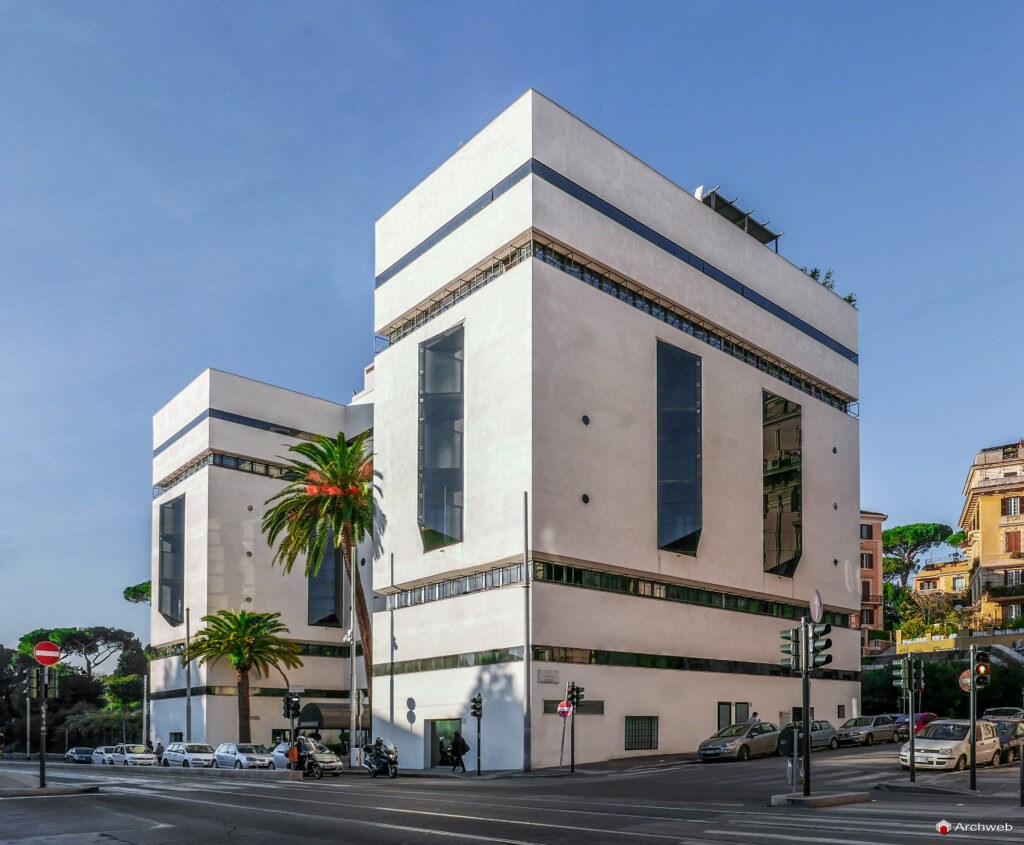Hotel Delta in via Labicana a Roma progettato dall'arch. Giuseppe Perugini
