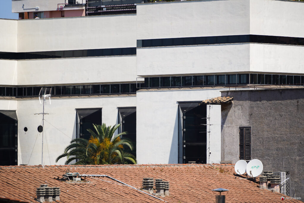 Hotel Delta in via Labicana a Roma progettato dall'arch. Giuseppe Perugini
