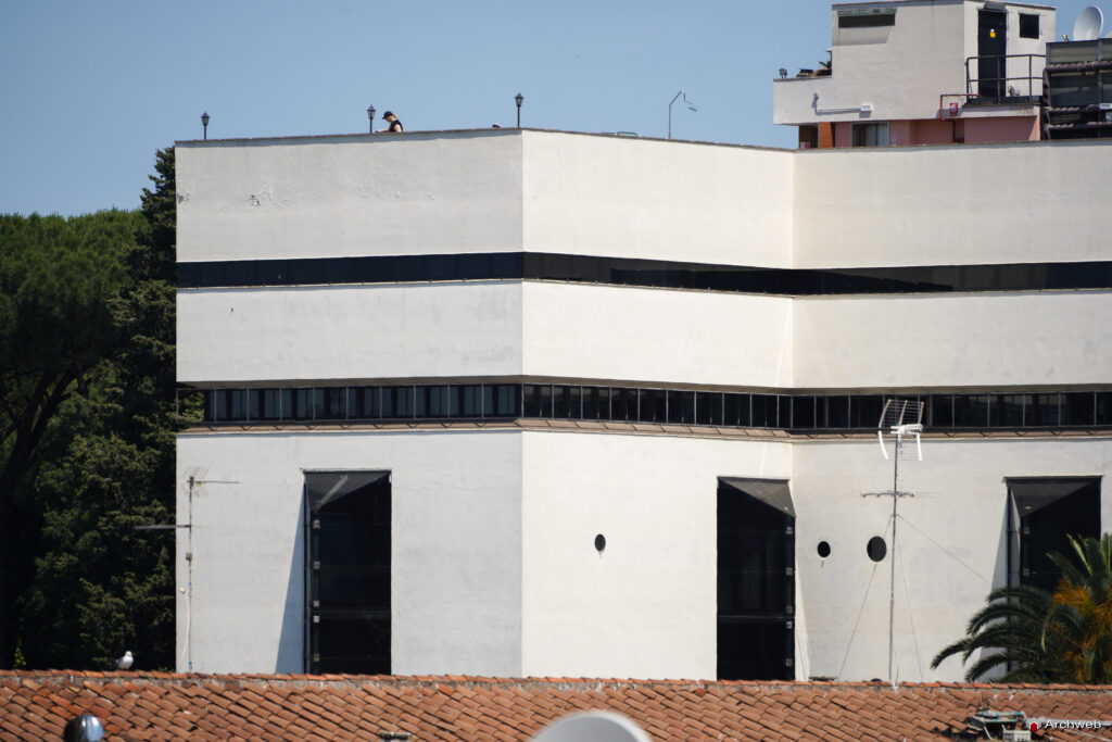 Hotel Delta in via Labicana a Roma progettato dall'arch. Giuseppe Perugini