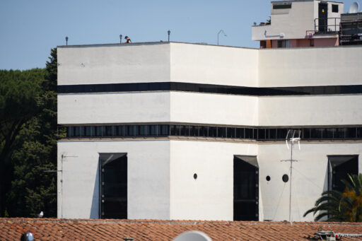 Hotel Delta in via Labicana a Roma progettato dall'arch. Giuseppe Perugini