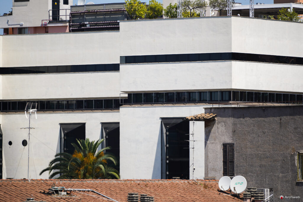 Hotel Delta in via Labicana a Roma progettato dall'arch. Giuseppe Perugini