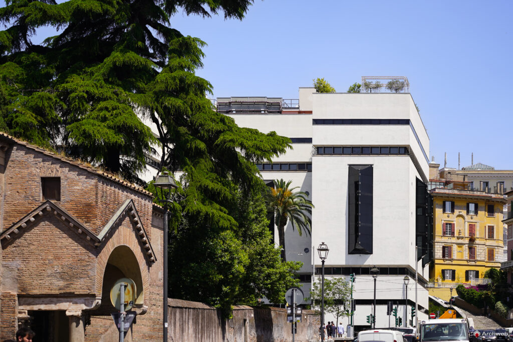 Hotel Delta in via Labicana a Roma progettato dall'arch. Giuseppe Perugini