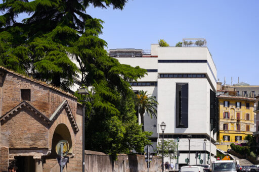 Hotel Delta in via Labicana a Roma progettato dall'arch. Giuseppe Perugini