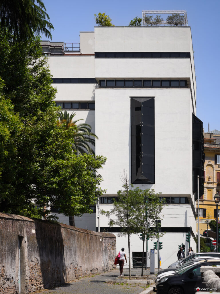 Hotel Delta in via Labicana a Roma progettato dall'arch. Giuseppe Perugini
