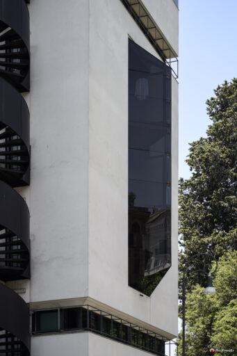 Hotel Delta in via Labicana a Roma progettato dall'arch. Giuseppe Perugini