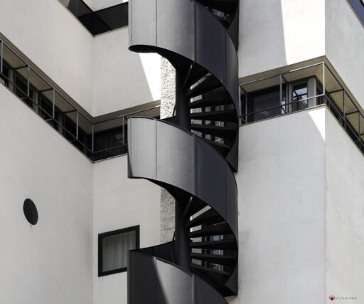 Hotel Delta in via Labicana a Roma progettato dall'arch. Giuseppe Perugini